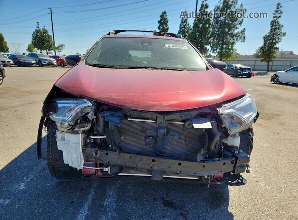 JTMNFREV7JD127688 2018 TOYOTA RAV4 Burgundy Vista frontal