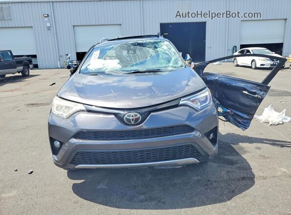 JTMNFREV8JD120376 2018 TOYOTA RAV4 Gray Vista frontal