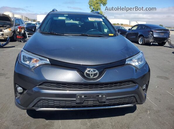 JTMNFREV8JD122578 2018 TOYOTA RAV4 Gray Vista frontal