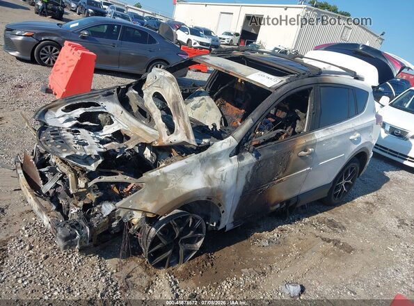 JTMNFREV8JJ186900 2018 TOYOTA RAV4 White Առջևի ձախ երեք քառորդ տեսարան