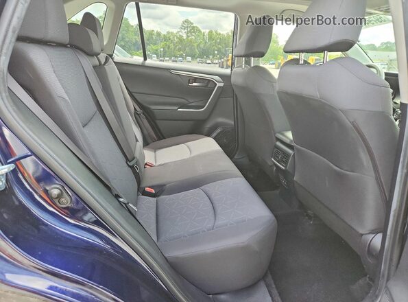 JTMP1RFV0KD006220 2019 TOYOTA RAV4 Синий Вид задней части салона