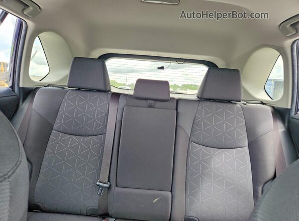JTMP1RFV0KD006220 2019 TOYOTA RAV4 Синий Вид задних сидений