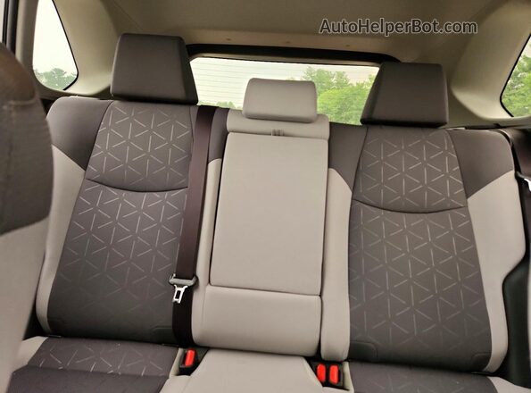 JTMP1RFV0LD050249 2020 TOYOTA RAV4 Silver Հետևի նստատեղերի տեսք