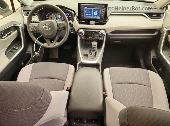 JTMP1RFV0LD050249 2020 TOYOTA RAV4 Silver Առջևի վահանակի տեսք