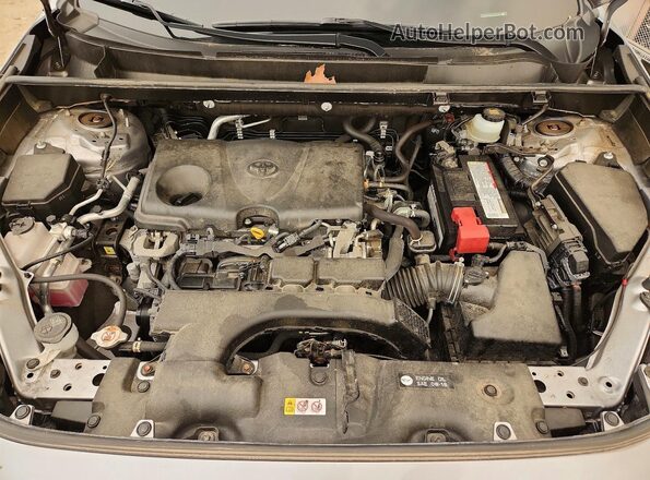 JTMP1RFV0LD050249 2020 TOYOTA RAV4 Silver Շարժիչի բաժամունքի տեսք