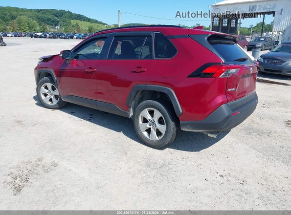 JTMP1RFV1KD027870 2019 TOYOTA RAV4 Red Trasero izquierdo
