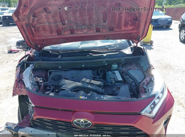 JTMP1RFV1KD027870 2019 TOYOTA RAV4 Red Vista trasera