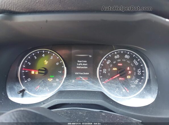 JTMP1RFV1KD027870 2019 TOYOTA RAV4 Red Vista de los asientos traseros