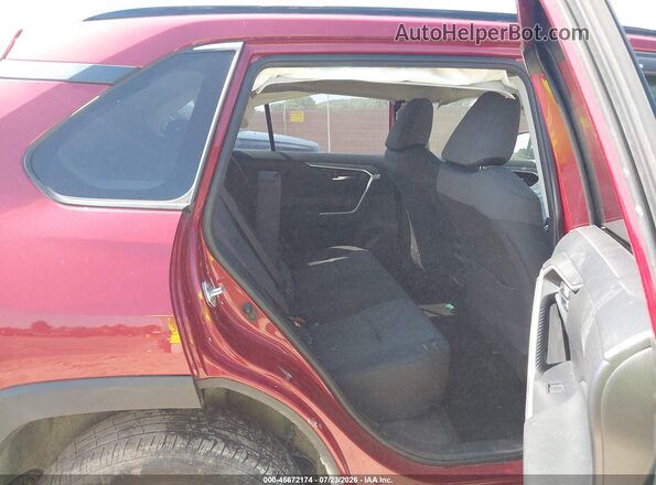 JTMP1RFV1KD027870 2019 TOYOTA RAV4 Red Vista de la etiqueta del VIN