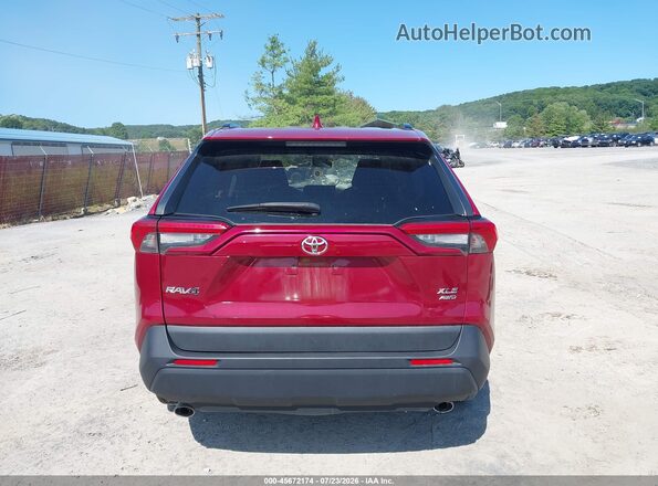 JTMP1RFV1KD027870 2019 TOYOTA RAV4 Red 