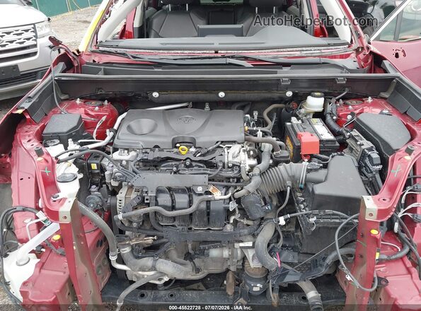 JTMP1RFV2KD515726 2019 TOYOTA RAV4 Красный Вид сзади