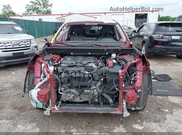 JTMP1RFV2KD515726 2019 TOYOTA RAV4 Красный Вид задней части салона