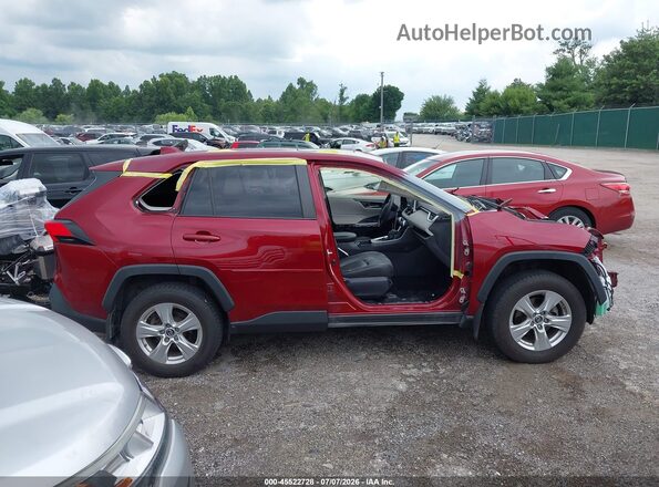 JTMP1RFV2KD515726 2019 TOYOTA RAV4 Красный Панорамный вид салона 360°