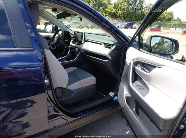 JTMP1RFV2KJ023943 2019 TOYOTA RAV4 Blue Widok wnętrza z przodu