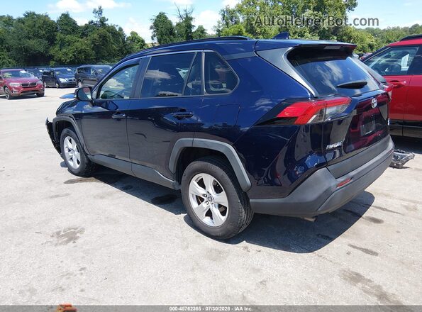 JTMP1RFV2KJ023943 2019 TOYOTA RAV4 Blue Tył lewy