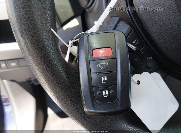 JTMP1RFV2KJ023943 2019 TOYOTA RAV4 Blue Widok deski rozdzielczej
