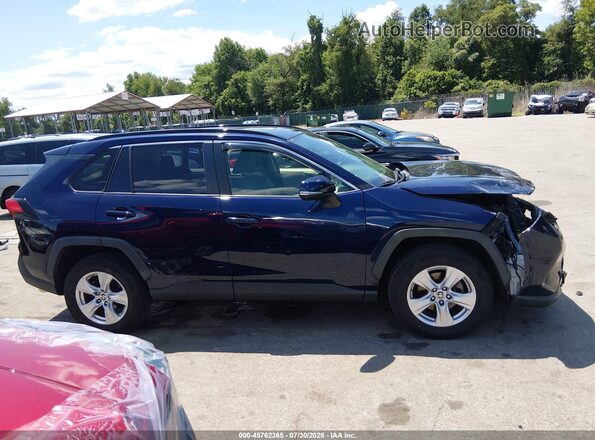 JTMP1RFV2KJ023943 2019 TOYOTA RAV4 Blue Widok wnętrza 360 stopni