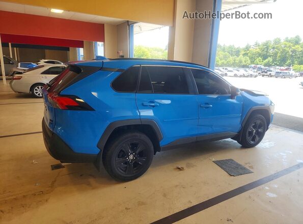 JTMP1RFV2LD525612 2020 TOYOTA RAV4 Blue Rear right