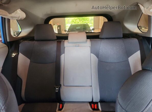 JTMP1RFV2LD525612 2020 TOYOTA RAV4 Blue Rear seats view
