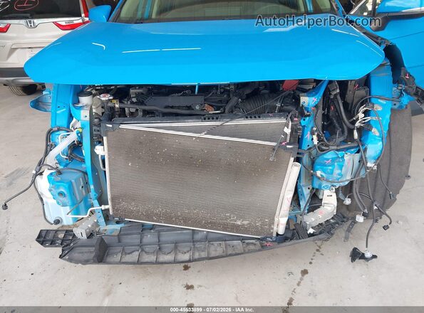 JTMP1RFV3KD017731 2019 TOYOTA RAV4 Light Blue Widok z przodu