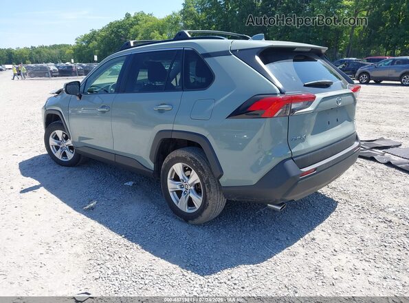 JTMP1RFV4MD069405 2021 TOYOTA RAV4 Green Rear left