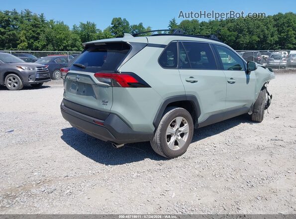 JTMP1RFV4MD069405 2021 TOYOTA RAV4 Green Rear right