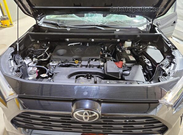 JTMP1RFV4SJ044213 2025 TOYOTA RAV4 Black Widok wnętrza z tyłu