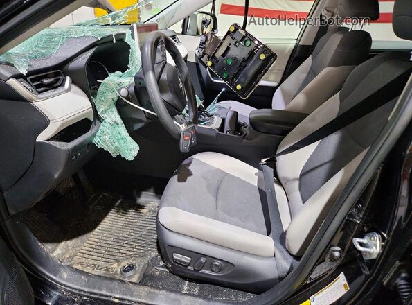 JTMP1RFV4SJ044213 2025 TOYOTA RAV4 Black Widok wnętrza z przodu