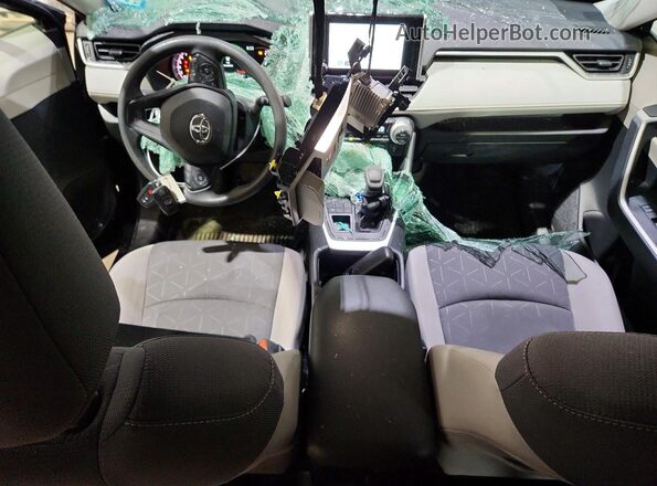 JTMP1RFV4SJ044213 2025 TOYOTA RAV4 Black Widok deski rozdzielczej