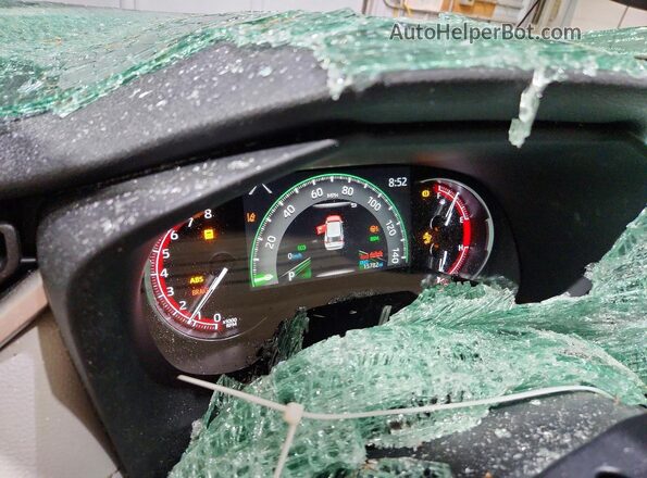 JTMP1RFV4SJ044213 2025 TOYOTA RAV4 Black Widok zestawu wskaźników