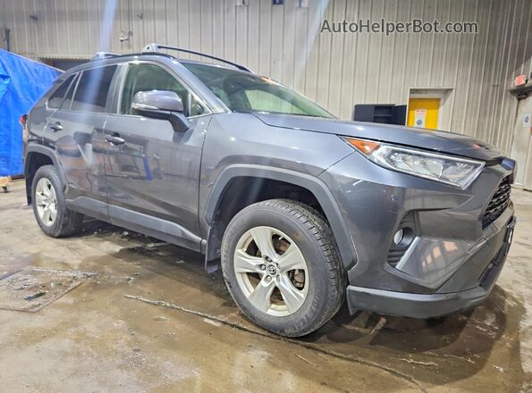 JTMP1RFV5KD021098 2019 TOYOTA RAV4 Gray Przód prawy