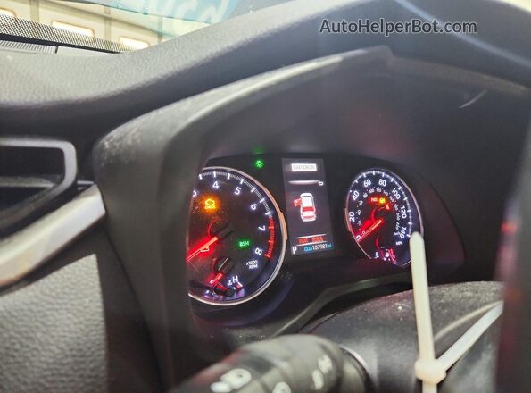 JTMP1RFV5KD021098 2019 TOYOTA RAV4 Gray Widok zestawu wskaźników