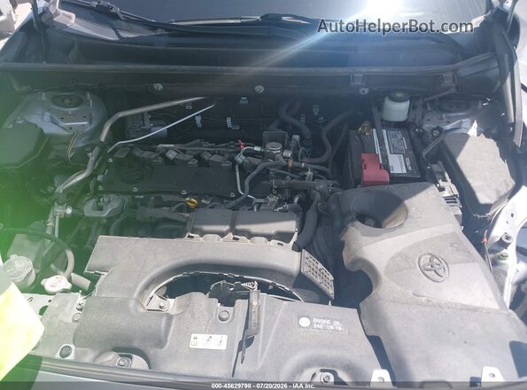 JTMP1RFV5KD028097 2019 TOYOTA RAV4 Silver Հետևի տեսք