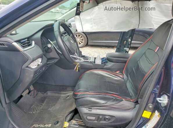 JTMP1RFV6KD013981 2019 TOYOTA RAV4 Blue Vista interior delantera