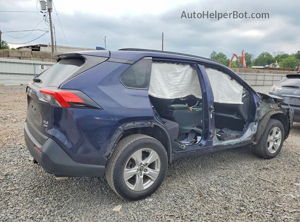 JTMP1RFV6KD013981 2019 TOYOTA RAV4 Blue Trasero derecho