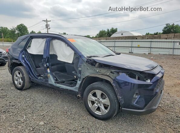 JTMP1RFV6KD013981 2019 TOYOTA RAV4 Blue Delantero derecho