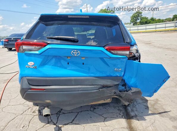 JTMP1RFV6LJ026099 2020 TOYOTA RAV4 Blue Widok z tyłu