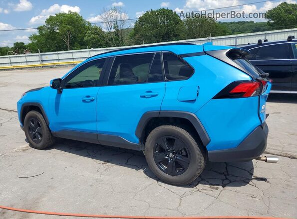 JTMP1RFV6LJ026099 2020 TOYOTA RAV4 Blue Tył lewy