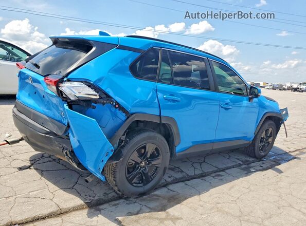 JTMP1RFV6LJ026099 2020 TOYOTA RAV4 Blue Tył prawy