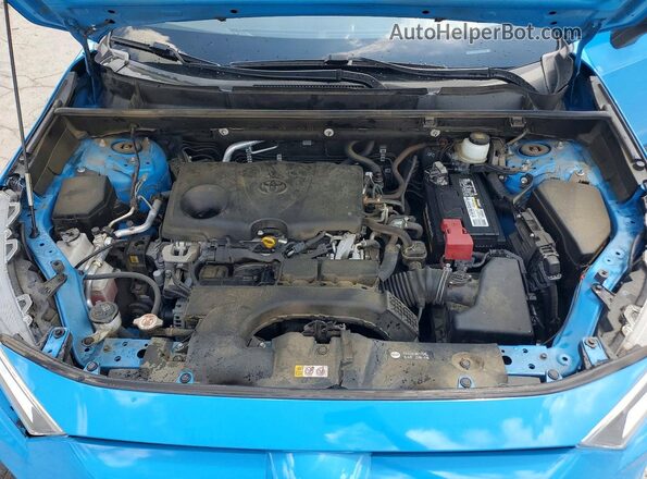 JTMP1RFV6LJ026099 2020 TOYOTA RAV4 Blue Widok komory silnika