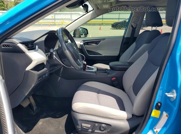 JTMP1RFV6LJ026099 2020 TOYOTA RAV4 Blue Widok wnętrza z przodu