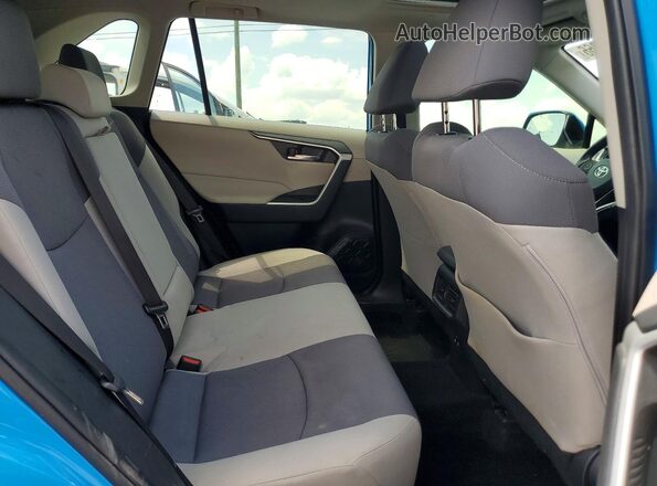 JTMP1RFV6LJ026099 2020 TOYOTA RAV4 Blue Widok wnętrza z tyłu