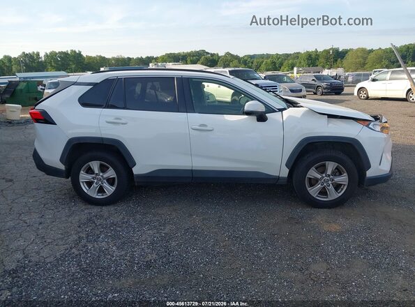 JTMP1RFV7LD054010 2020 TOYOTA RAV4 White Widok wnętrza z tyłu