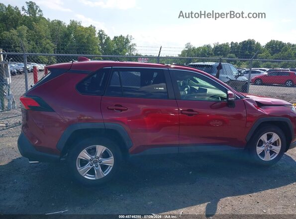 JTMP1RFV9KD021153 2019 TOYOTA RAV4 Red Սալոնի հետևի տեսք