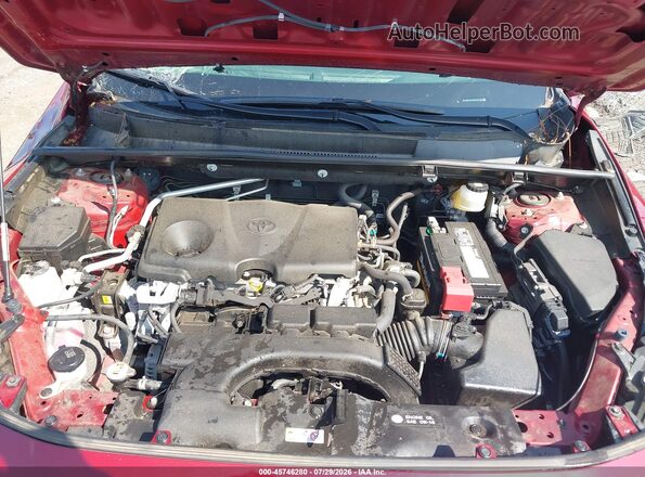 JTMP1RFV9KD021153 2019 TOYOTA RAV4 Red Հետևի տեսք