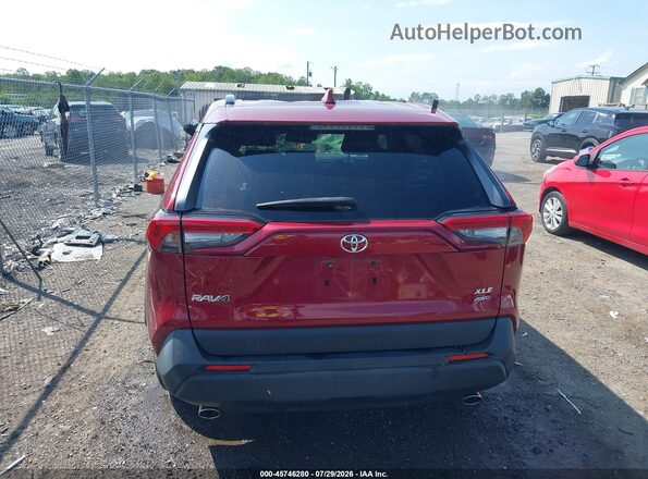 JTMP1RFV9KD021153 2019 TOYOTA RAV4 Red 