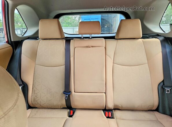 JTMP1RFVXLJ037414 2020 TOYOTA RAV4 Burgundy უკანა სავარძლების ხედი