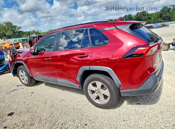 JTMP1RFVXLJ037414 2020 TOYOTA RAV4 Burgundy უკანა მარცხენა