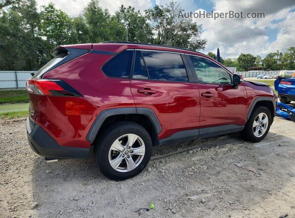 JTMP1RFVXLJ037414 2020 TOYOTA RAV4 Burgundy უკანა მარჯვენა