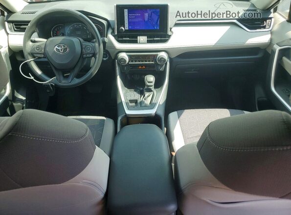 JTMP1RFVXPD095740 2023 TOYOTA RAV4 White Widok deski rozdzielczej
